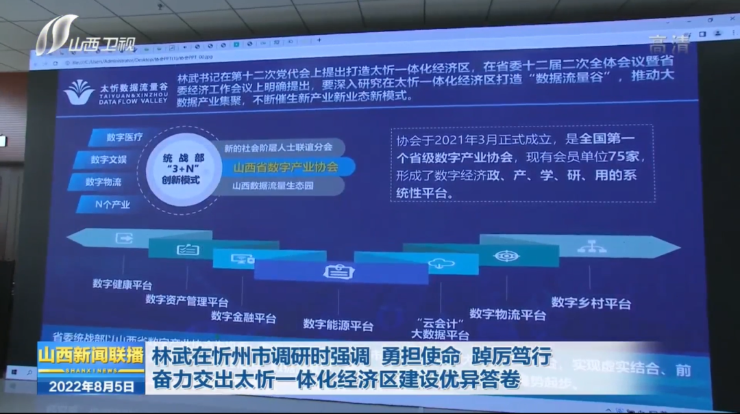 省委書記林武赴太忻數(shù)據(jù)流量谷調(diào)研并強(qiáng)調(diào)，發(fā)展數(shù)字經(jīng)濟(jì)是必答題、搶答題(圖1)